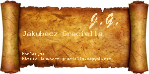 Jakubecz Graciella névjegykártya